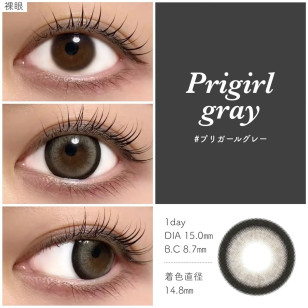 [1Day]Primore Pri Girl Gray プリモア プリガールグレー